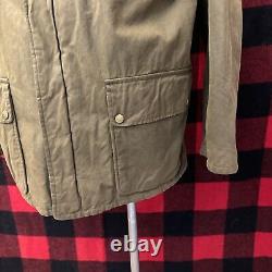Vintage Polo Ralph Lauren L Waxed Cotton Cruiser Field Jacket