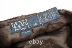 Vintage Polo Ralph Lauren Lambs Wool Alpaca Gents Hat Tweed Cabbie Newsboy