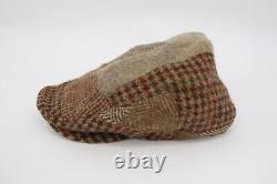 Vintage Polo Ralph Lauren Lambs Wool Alpaca Gents Hat Tweed Cabbie Newsboy