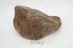 Vintage Polo Ralph Lauren Lambs Wool Alpaca Gents Hat Tweed Cabbie Newsboy