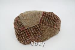 Vintage Polo Ralph Lauren Lambs Wool Alpaca Gents Hat Tweed Cabbie Newsboy