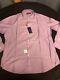 Vintage Polo Ralph Lauren Laundered Oxford Button Up Shirt Lavender 2xl Xxl $158
