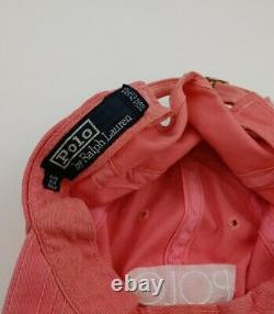 Vintage Polo Ralph Lauren Long Bill Hat Spellout Hi Tech Rare 92 USA Stadium RL