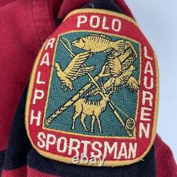 Vintage Polo Ralph Lauren (M) Polo Sportsman Patch Cotton Chamois Shirt