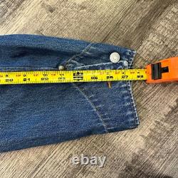 Vintage Polo Ralph Lauren Made In USA Denim Jacket Size Large Aspen 91
