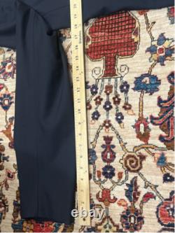 Vintage Polo Ralph Lauren Made in USA Navy Blue Two Button Suit Jacket Blazer