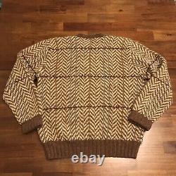 Vintage Polo Ralph Lauren Mallard Duck Sweater 100% Wool Men's Large