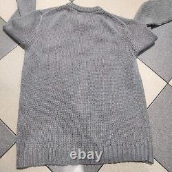 Vintage Polo Ralph Lauren Men's American Flag Knit Sweater Size m y2k