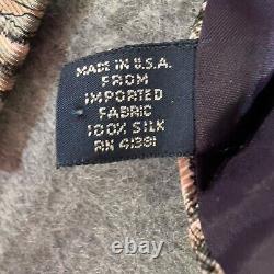 Vintage Polo Ralph Lauren Men's Silk Tie Cowboy Theme Neck Tie Horses USA Made