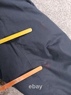 Vintage Polo Ralph Lauren Men's XL Oil Cloth Hunting Jacket Flannel Lined Blue