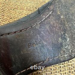 Vintage Polo Ralph Lauren Mens 10D Black Alligator Crocodile Penny Loafer Preppy