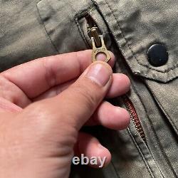 Vintage Polo Ralph Lauren Mens Cargo Olive Green Pants Cotton Size 34/34