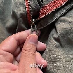 Vintage Polo Ralph Lauren Mens Cargo Olive Green Pants Cotton Size 34/34