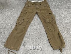 Vintage Polo Ralph Lauren Mens Cargo Pants 32 X 30 surplus military paratrooper