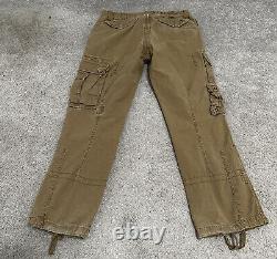 Vintage Polo Ralph Lauren Mens Cargo Pants 32 X 30 surplus military paratrooper