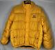 Vintage Polo Ralph Lauren Mens Down Puffer Jacket Coat Large Yellow Full Zip New