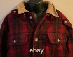 Vintage Polo Ralph Lauren Mens Plaid Jacket 1980s Like New