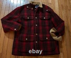 Vintage Polo Ralph Lauren Mens Plaid Jacket 1980s Like New