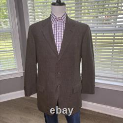 Vintage Polo Ralph Lauren Mens Size 44R Pants 35x31 3 Button Suit Made in Italy