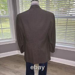 Vintage Polo Ralph Lauren Mens Size 44R Pants 35x31 3 Button Suit Made in Italy