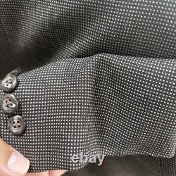 Vintage Polo Ralph Lauren Mens Size 44R Pants 35x31 3 Button Suit Made in Italy