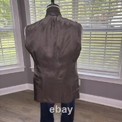 Vintage Polo Ralph Lauren Mens Size 44R Pants 35x31 3 Button Suit Made in Italy