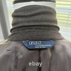 Vintage Polo Ralph Lauren Mens Size 44R Pants 35x31 3 Button Suit Made in Italy