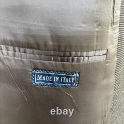 Vintage Polo Ralph Lauren Mens Size 44R Pants 35x31 3 Button Suit Made in Italy