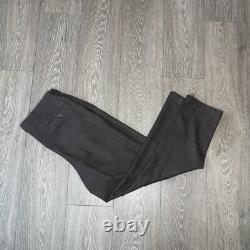 Vintage Polo Ralph Lauren Mens Size 44R Pants 35x31 3 Button Suit Made in Italy