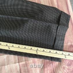 Vintage Polo Ralph Lauren Mens Size 44R Pants 35x31 3 Button Suit Made in Italy