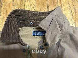 Vintage Polo Ralph Lauren Mens Waxed Jacket, Size M. Excellent Condition