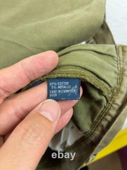 Vintage Polo Ralph Lauren Military Cargo Pants Mens 34x30 Green Army Paratrooper
