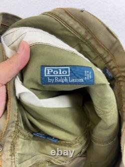 Vintage Polo Ralph Lauren Military Cargo Pants Mens 34x30 Green Army Paratrooper