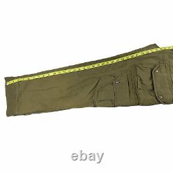 Vintage Polo Ralph Lauren Military Cargo Pants Paratrooper Size 34 X 32 Tatical