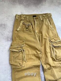 Vintage Polo Ralph Lauren Military Cargo Pants Size 32