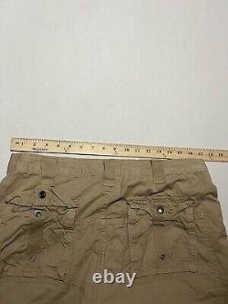 Vintage Polo Ralph Lauren Military Cargo Pants Tan Size 34x32 Paratrooper AM8