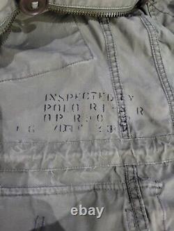 Vintage Polo Ralph Lauren Military Jacket Men's Size Medium 388th Strike Group