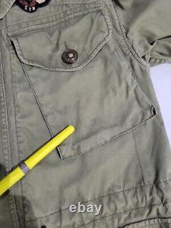 Vintage Polo Ralph Lauren Military Jacket Men's Size Medium 388th Strike Group
