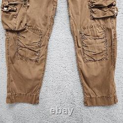 Vintage Polo Ralph Lauren Military Paratrooper Cargo Pants 32x29 FLAWS PLS READ