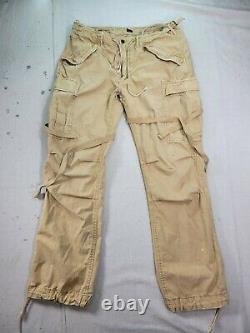 Vintage Polo Ralph Lauren Military Paratrooper Tactical Cargo Pants Size 36x32