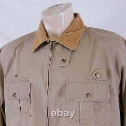 Vintage Polo Ralph Lauren Military Safari Jacket Shooting Sportsman Coat 90s XL