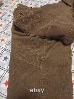 Vintage Polo Ralph Lauren Military Tactical Corduroy Cargo Pants Size 36x30