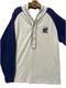 Vintage Polo Ralph Lauren Monogram Crest Long Sleeves Baseball Jersey Shirt Xl