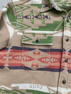 Vintage Polo Ralph Lauren Native Southwest Shirt Jacket Size L Cotton