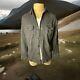 Vintage Polo Ralph Lauren Navy Rrl Suede/leather Work Shirt Jacket