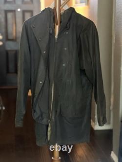 Vintage Polo Ralph Lauren Oilcloth/waxed Canvas Raincoat