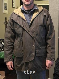 Vintage Polo Ralph Lauren Oilcloth/waxed Canvas Raincoat