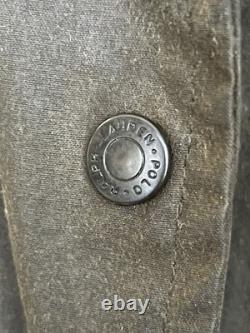 Vintage Polo Ralph Lauren Oilcloth/waxed Canvas Raincoat