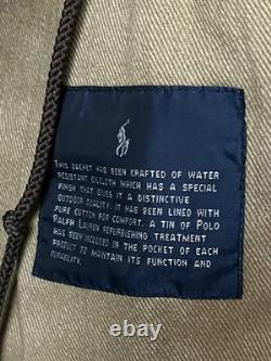 Vintage Polo Ralph Lauren Oilcloth/waxed Canvas Raincoat