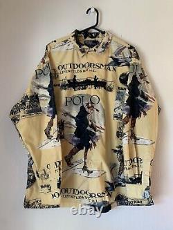 Vintage Polo Ralph Lauren Outdoorsmen Lifestyles Shirt